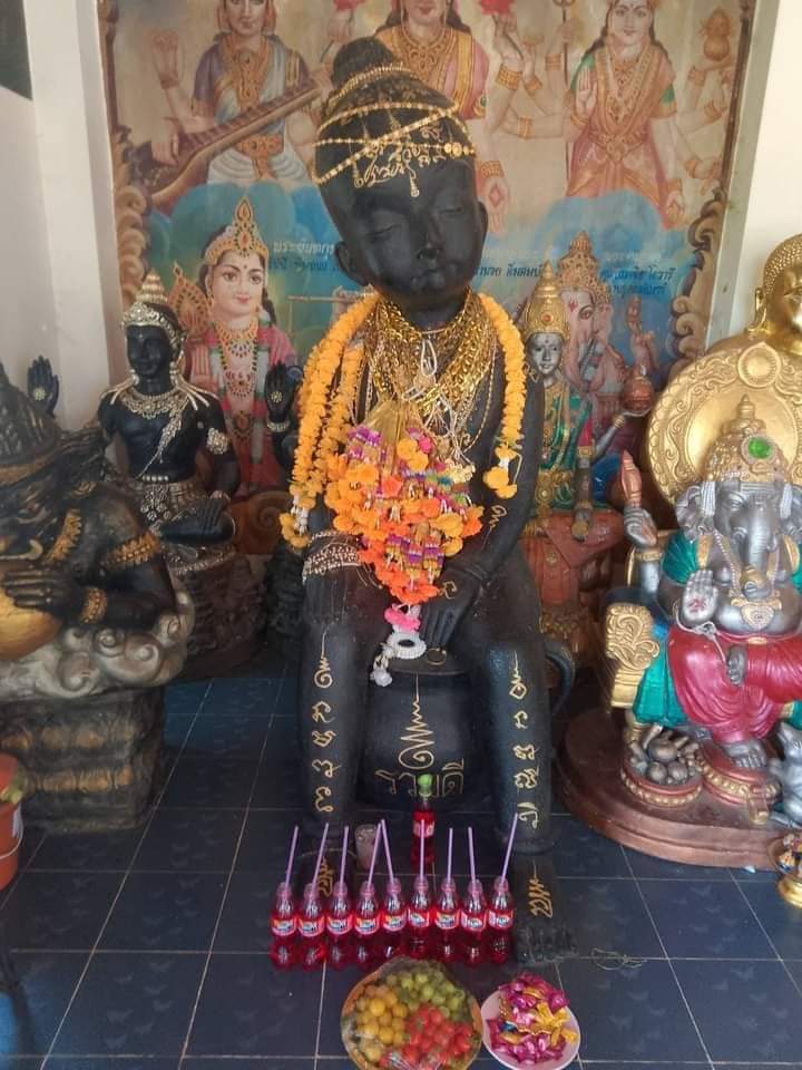 KUMAN THONG CERIMONIALE DEL TEMPIO - STATUA DA ALTARE