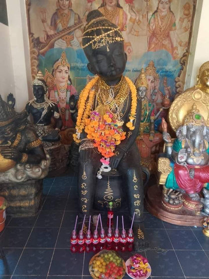 KUMAN THONG CERIMONIALE DEL TEMPIO - STATUA DA ALTARE
