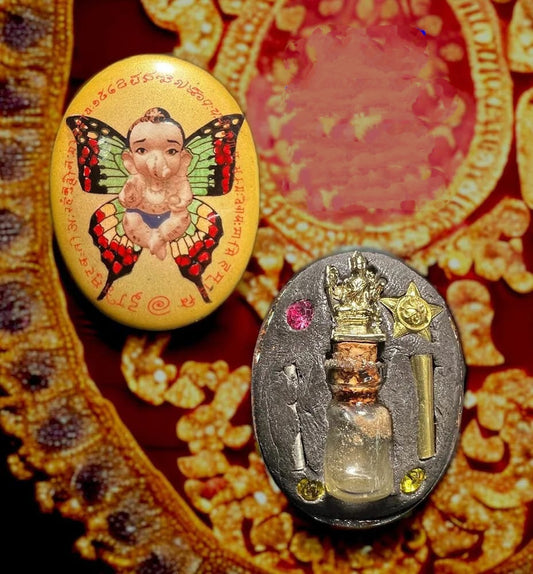 AMULETO SPIRITO DI GANESHA - RICCHEZZA ED ELIMINAZIONE OSTACOLI